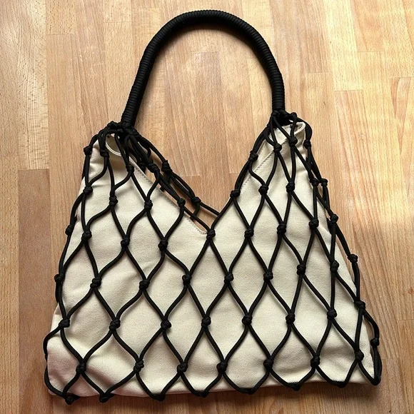 Anine Bing - Gaia Bag in Natural/White. Mint condition. - Picture 2 of 2